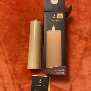 New Luminara Ivory Flameless Candle